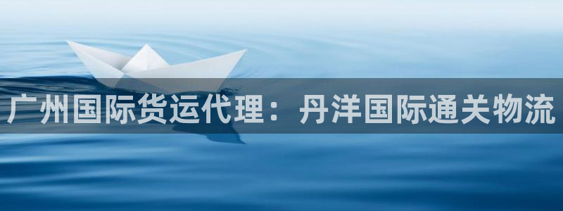 尊龙凯时ag旗舰厅登陆：广州国际货运代理：丹洋国际通关物